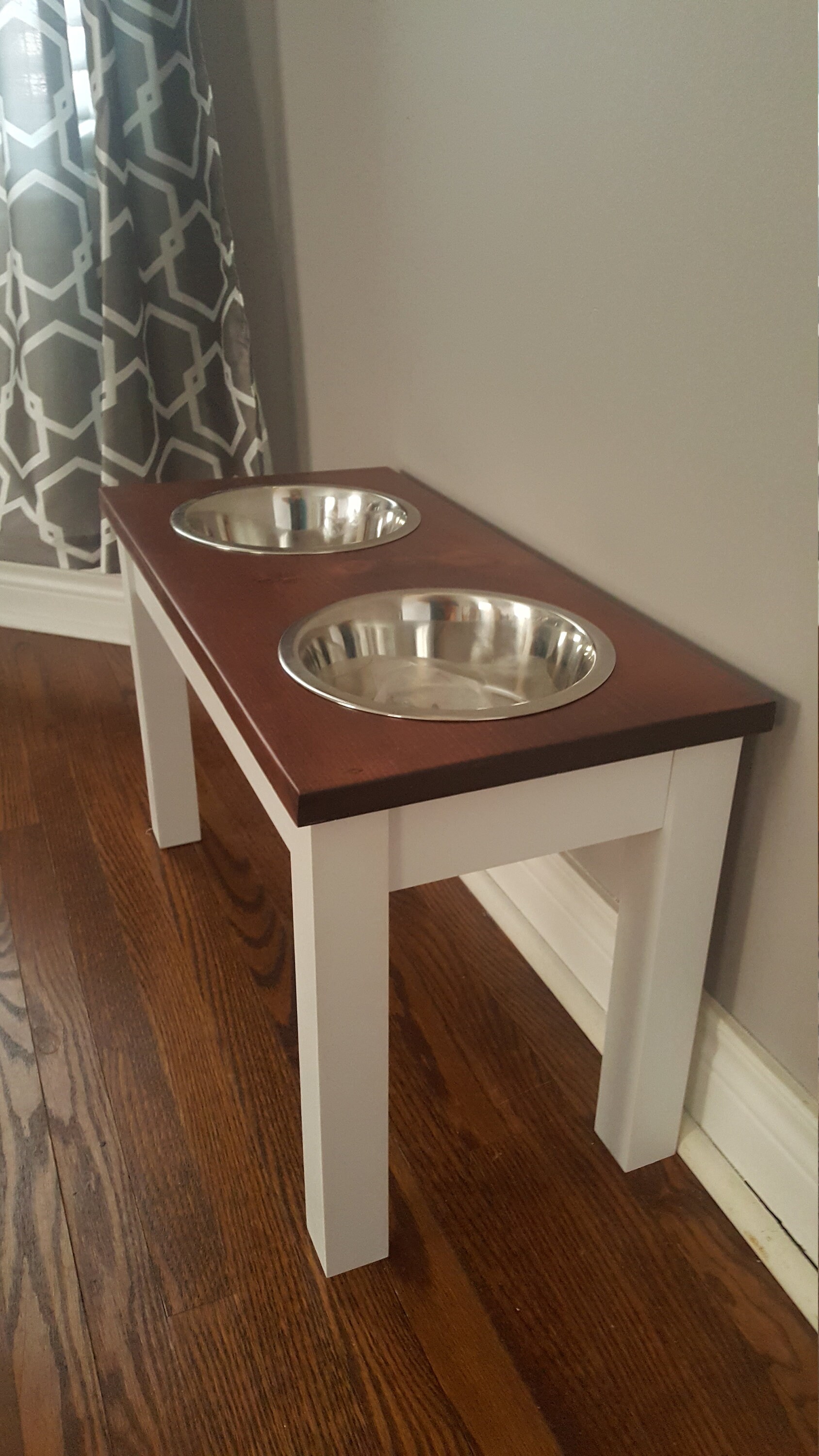 Large Dog Feeder Stand Etsy