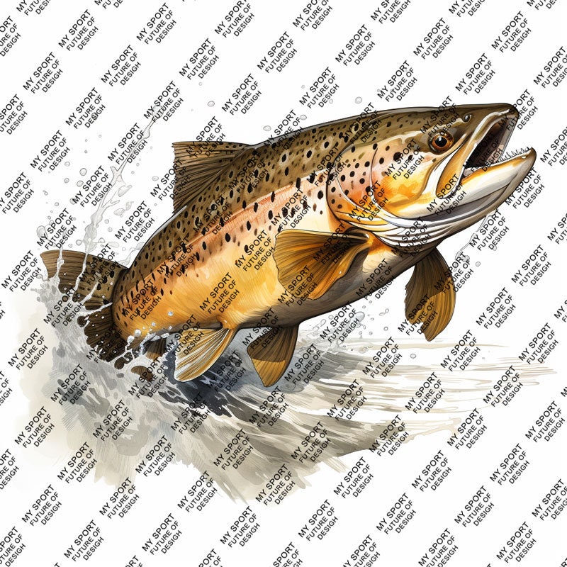 Rainbow Trout Essential T-Shirt for Sale by fishfolkart