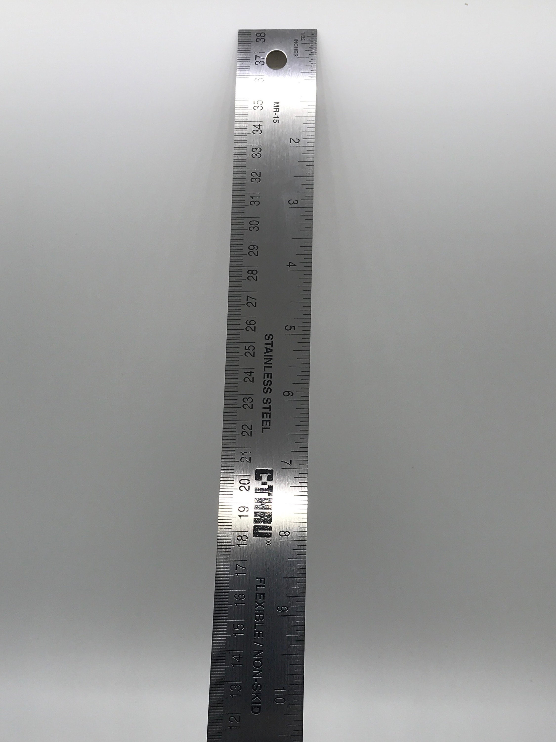 Cthru 15 Stainless Steel Flexible Cork Back Ruler/mr15 Etsy