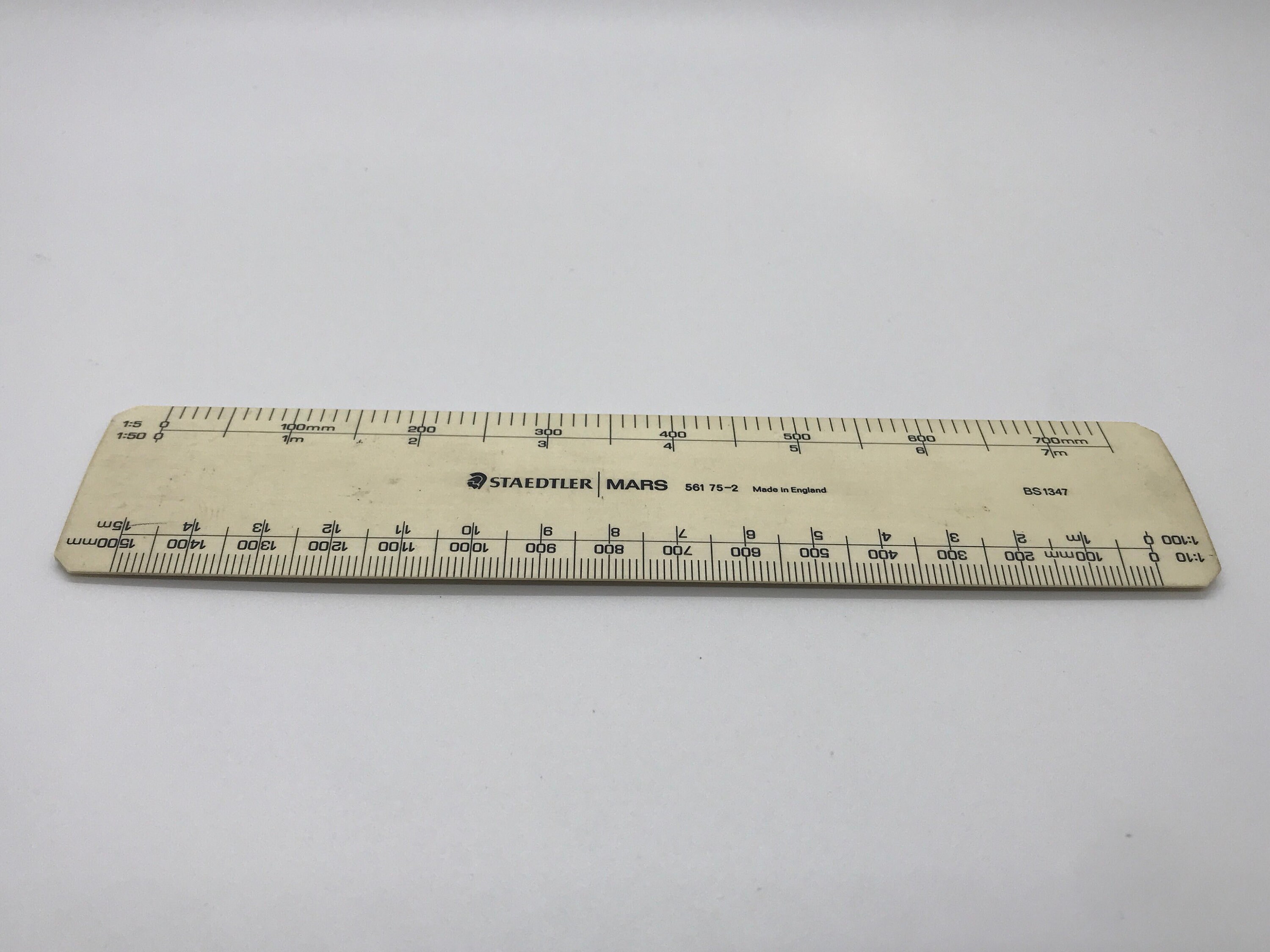 Vintage Staedtler Mars Engineering Rule/ 561 752/ Engineer Etsy