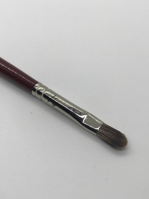 Size 4 Filbert Russian Black Sable da Vinci Oil /& Acrylic Series 1845 Oil Paint Brush