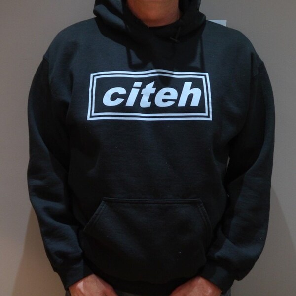 Manchester City Oasis Inspired "citeh" Hoodie (Man City MCFC)