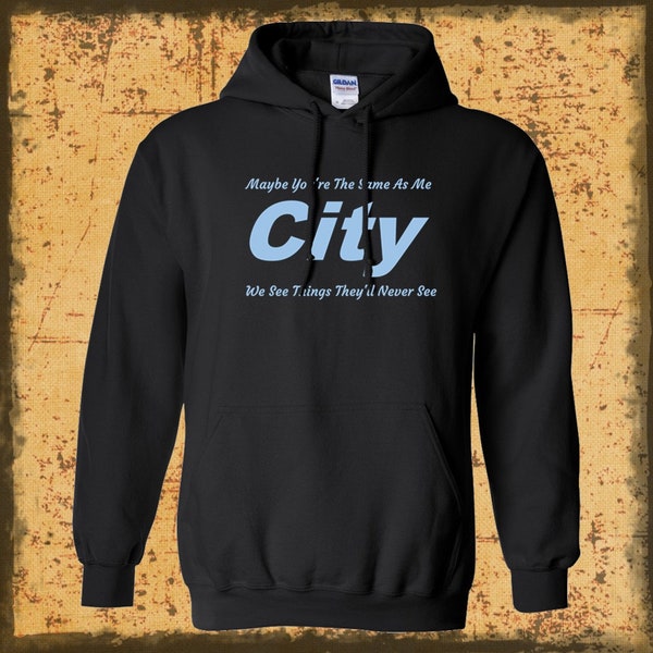 Manchester City - Oasis Inspired Hoodie Man City MCFC