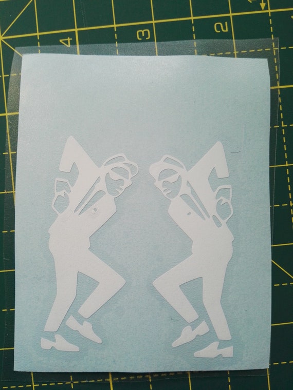 SKA Man Sticker Two Tone RUDE BOY Mod Scooter Vespa MOD Laptop Retro Car Decal W 152786620326