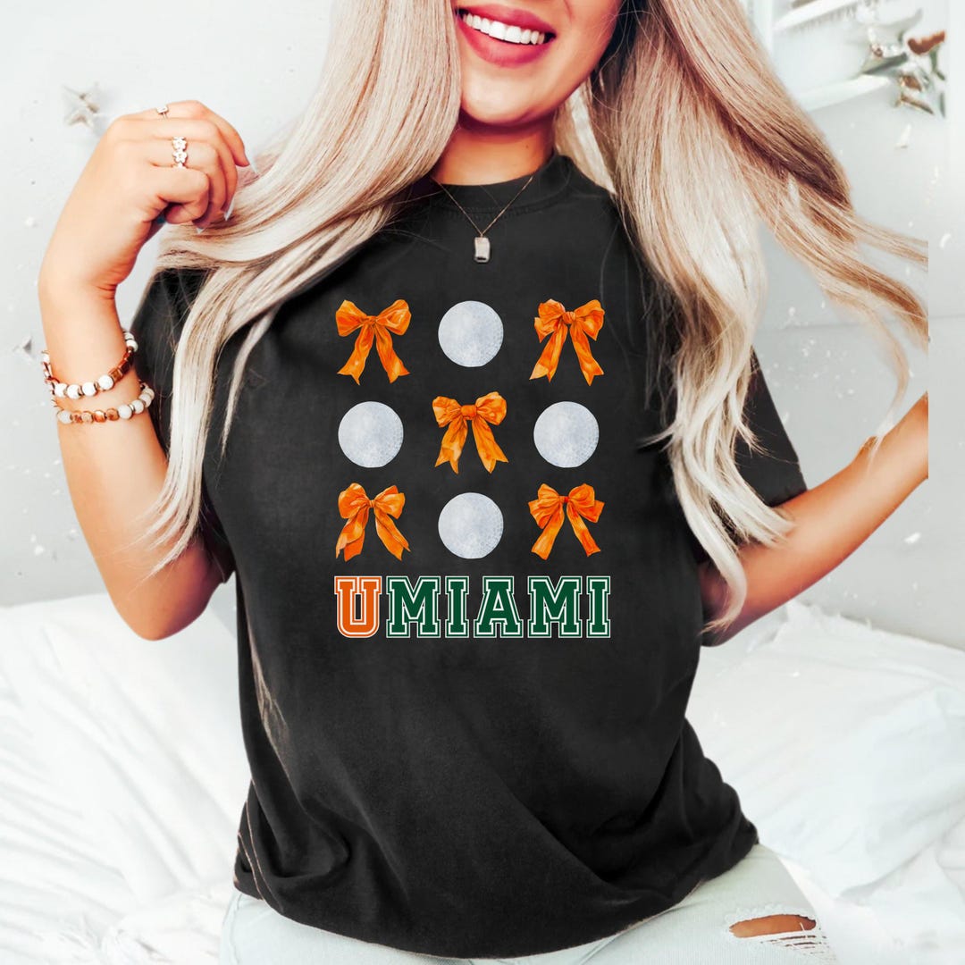 U Miami Golf Athletics Shirt, Miami Bows Shirt, Sebastian the Ibis, It ...