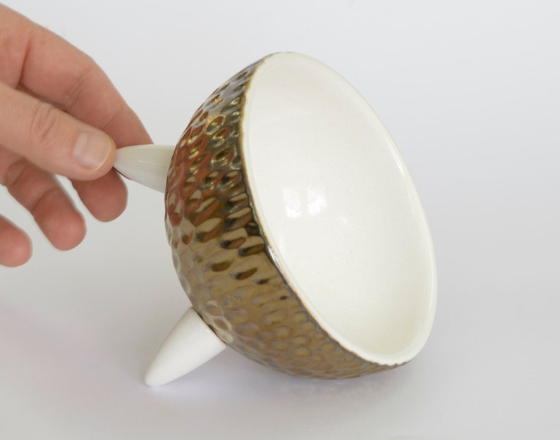 Ceramic Smudge Bowl / Offering Bowls / Incense Stick Holder image 6