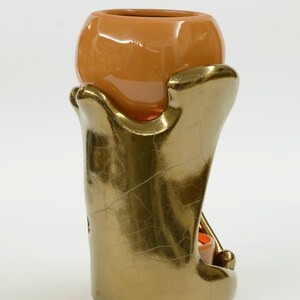 Essential Oil Burner Etera / Bronze Ceramic Aromaterapy Lamp / Christmas Gift image 5