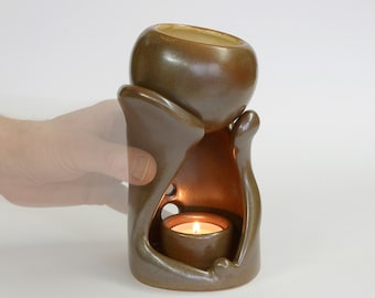 Essential Oil Diffuser / Oil Burner Etera / Unique Ceramic Aroma Lamp / Handmade Gifts