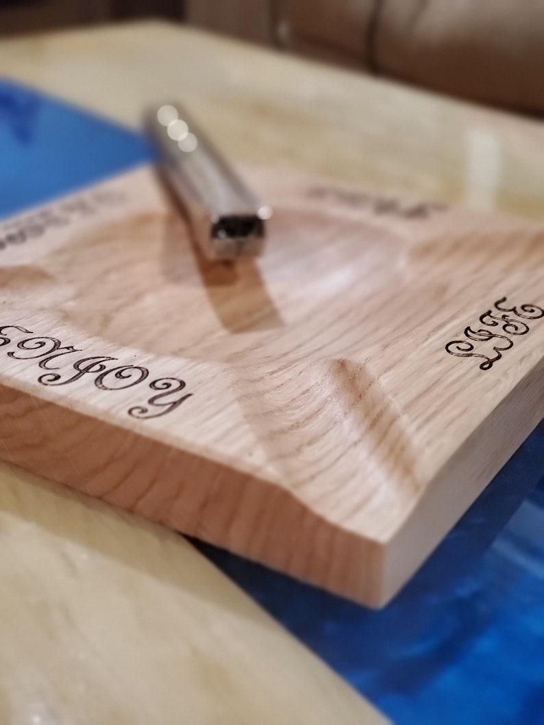 Cigar Ashtray Luxury Ashtray Hardwood Astray Gifts for | Etsy