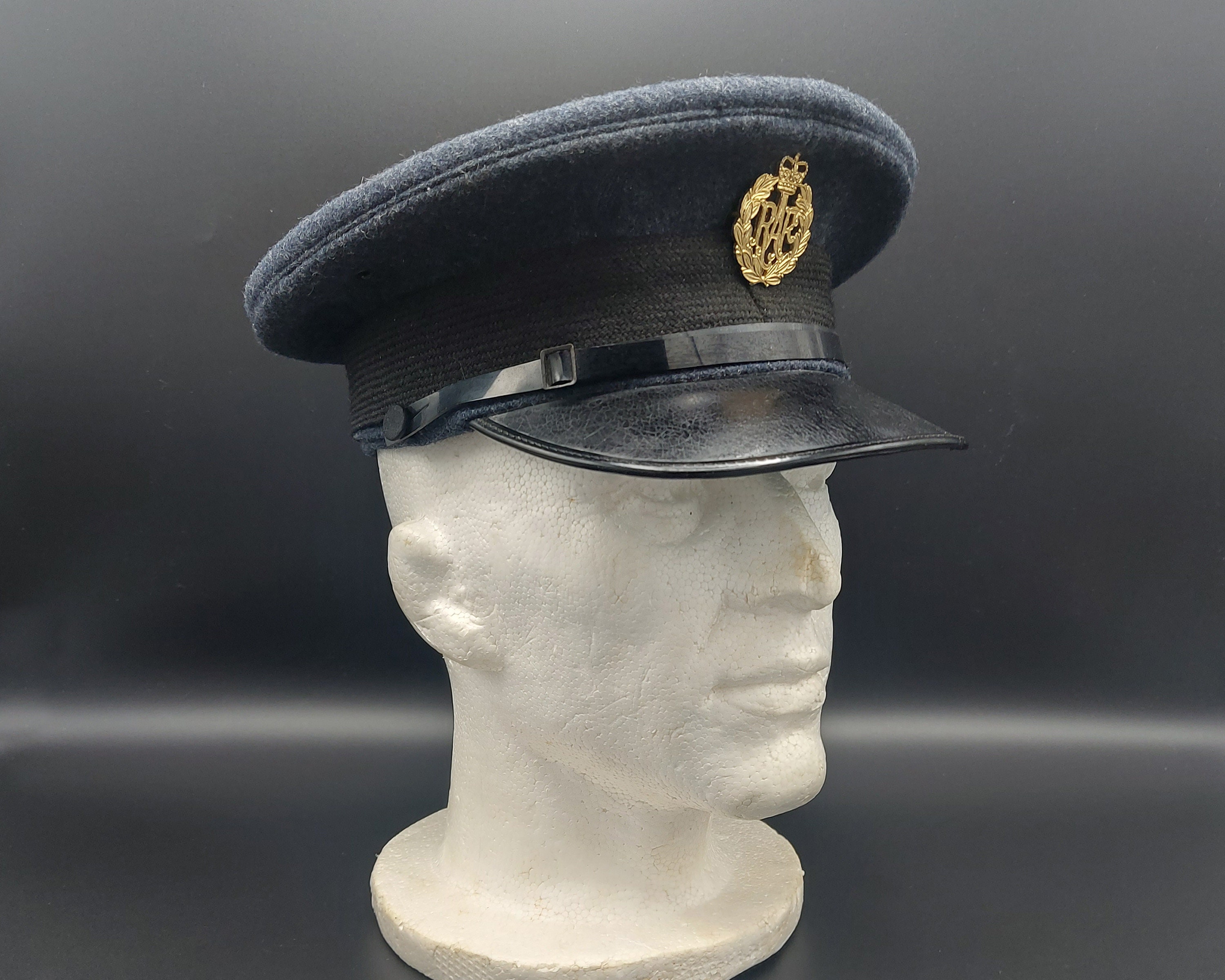 Post WW2 Women's Royal Air Force WRAF No1 Dress Officers Service Cap In Helmets & Caps - Foto 2