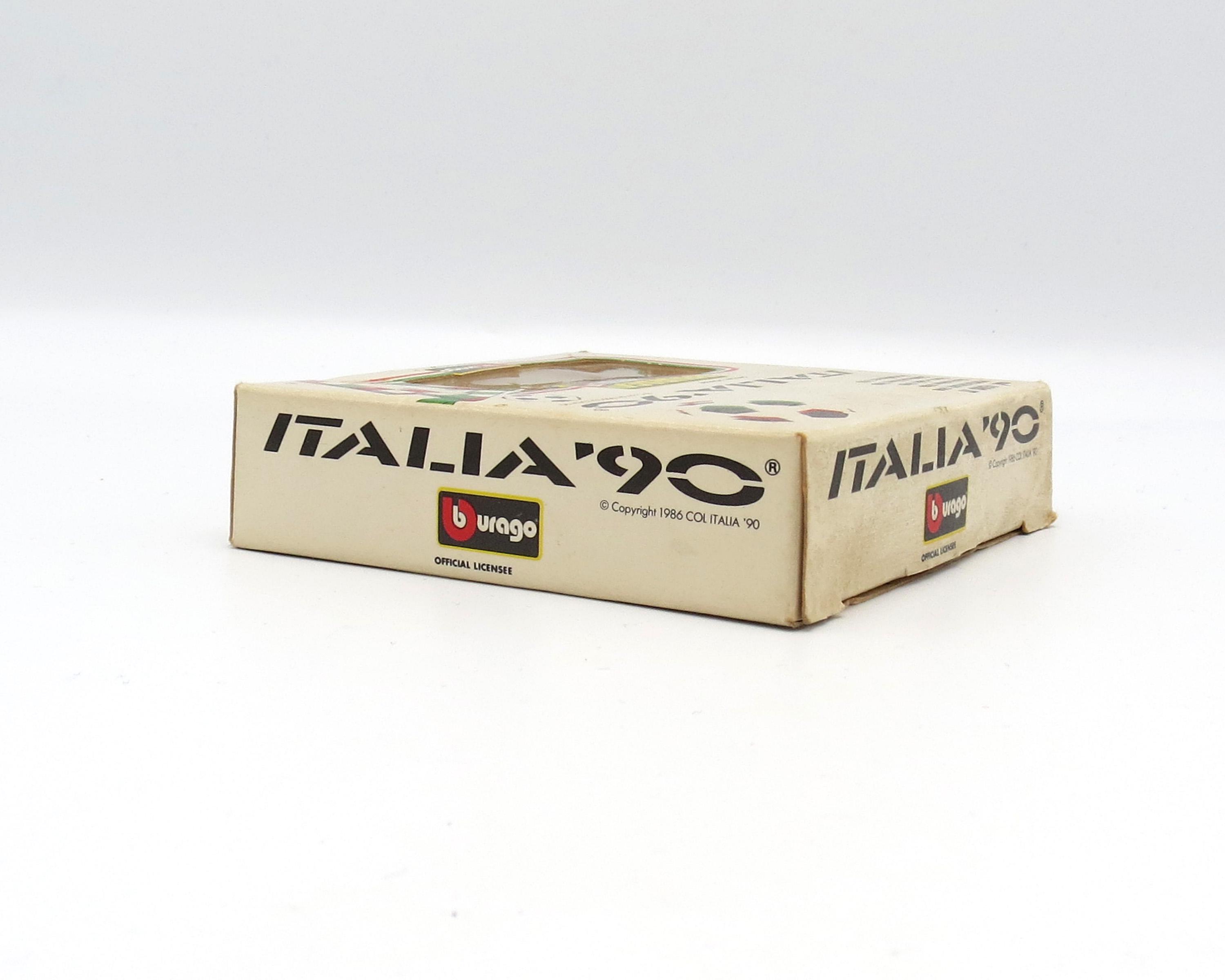 Vintage Burago Ferrari F40 Italia '90 FIFA World Cup Keyring/key