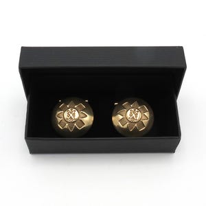 Vintage WW2 Period The Black Watch (Royal Highland Regiment) British Army Button Chain Link Cufflinks – 25.5mm