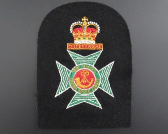 Vintage The King’s Royal Rifle Corps Embroidered Blazer Badge – British Army Regiment