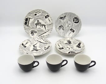リッジウェイ アンティーク イギリス製 c1815 磁器 グリーシアン