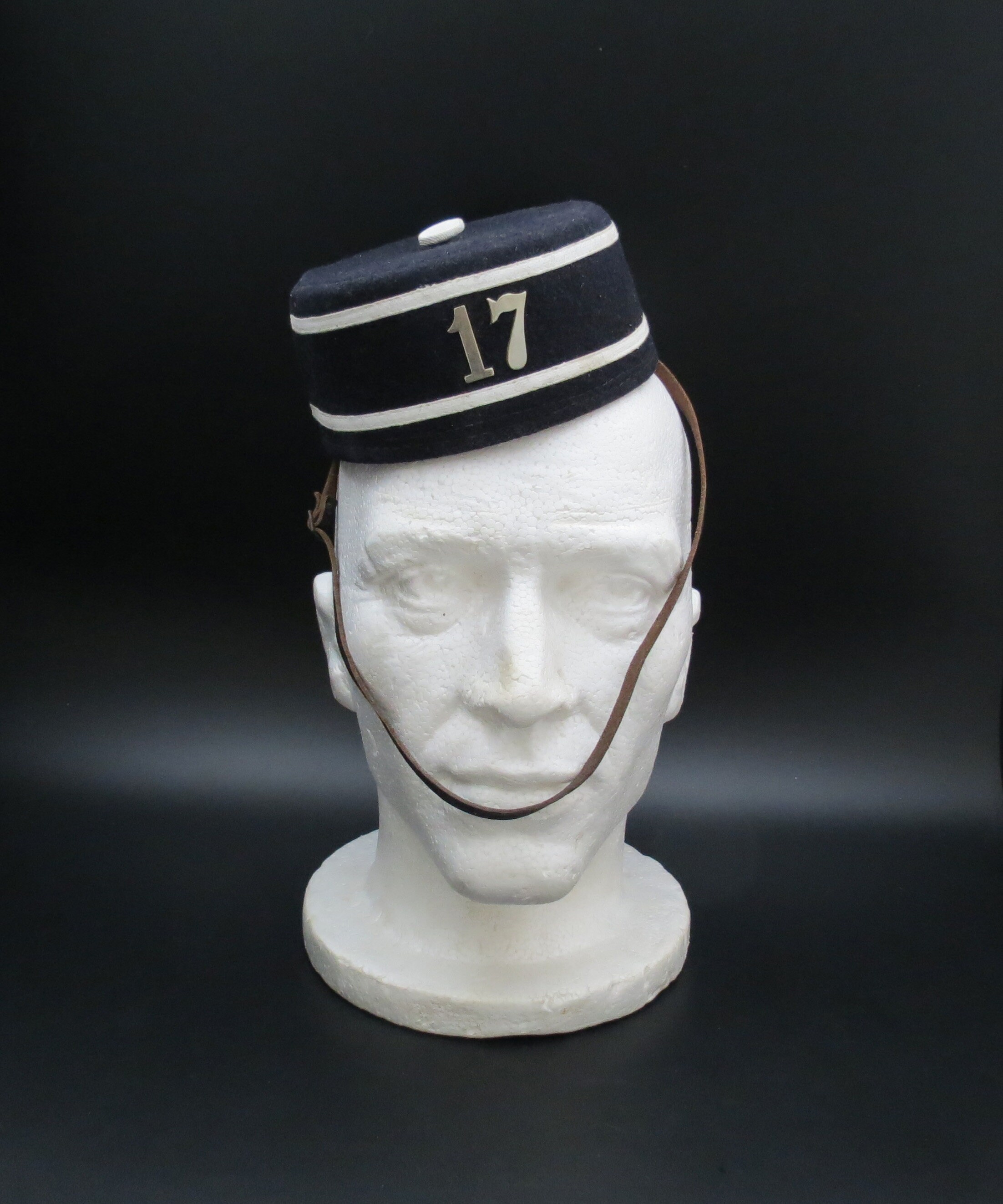 Vintage Boy's Brigade Pill Box Hat C.1950s – 17th West Kent