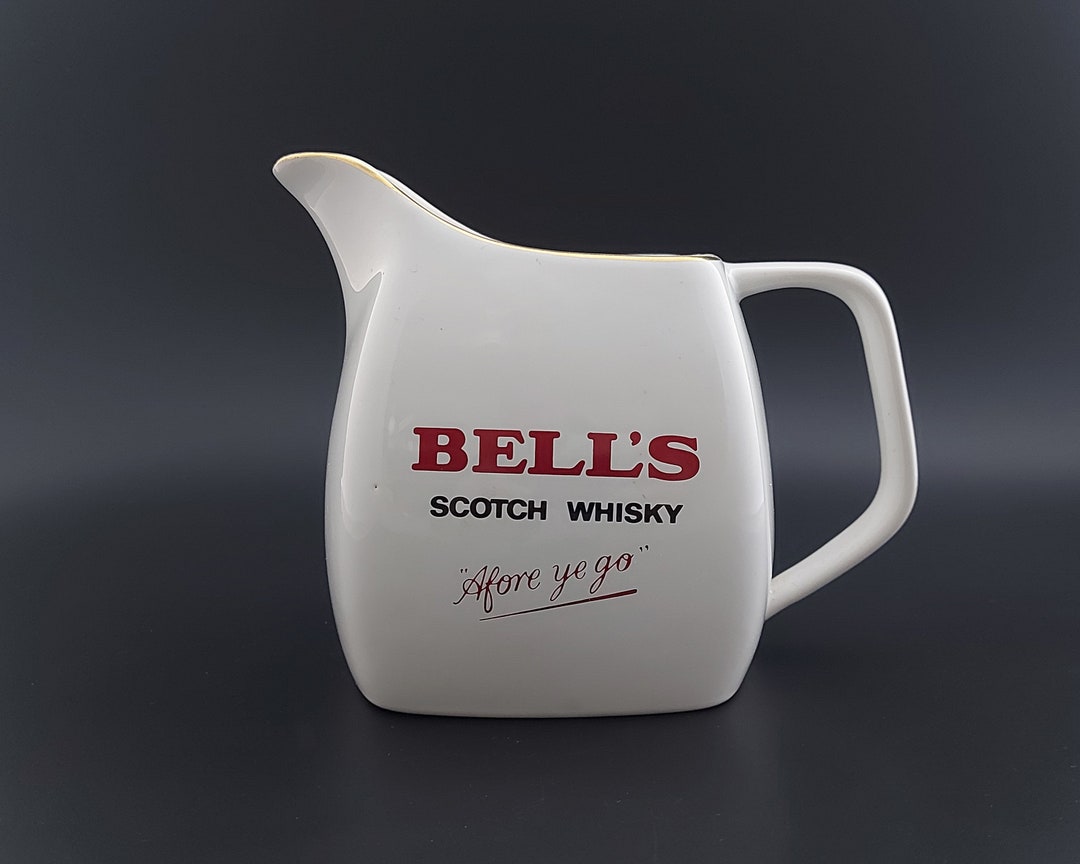 Vintage Bells Scotch Whisky Water Jug Home Bar / Man Cave Etsy
