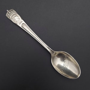 1937 Coronation Spoon - Etsy UK