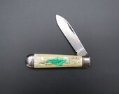 Scarce Vintage English Made 39 Isle of Wight 39 Souvenir Pocket Knife Richards, Sheffield. 1960s