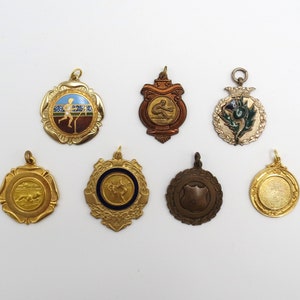 Vintage Uninscribed Sports & Prize Medals – Sold Individually – FREE UK DELIVERY