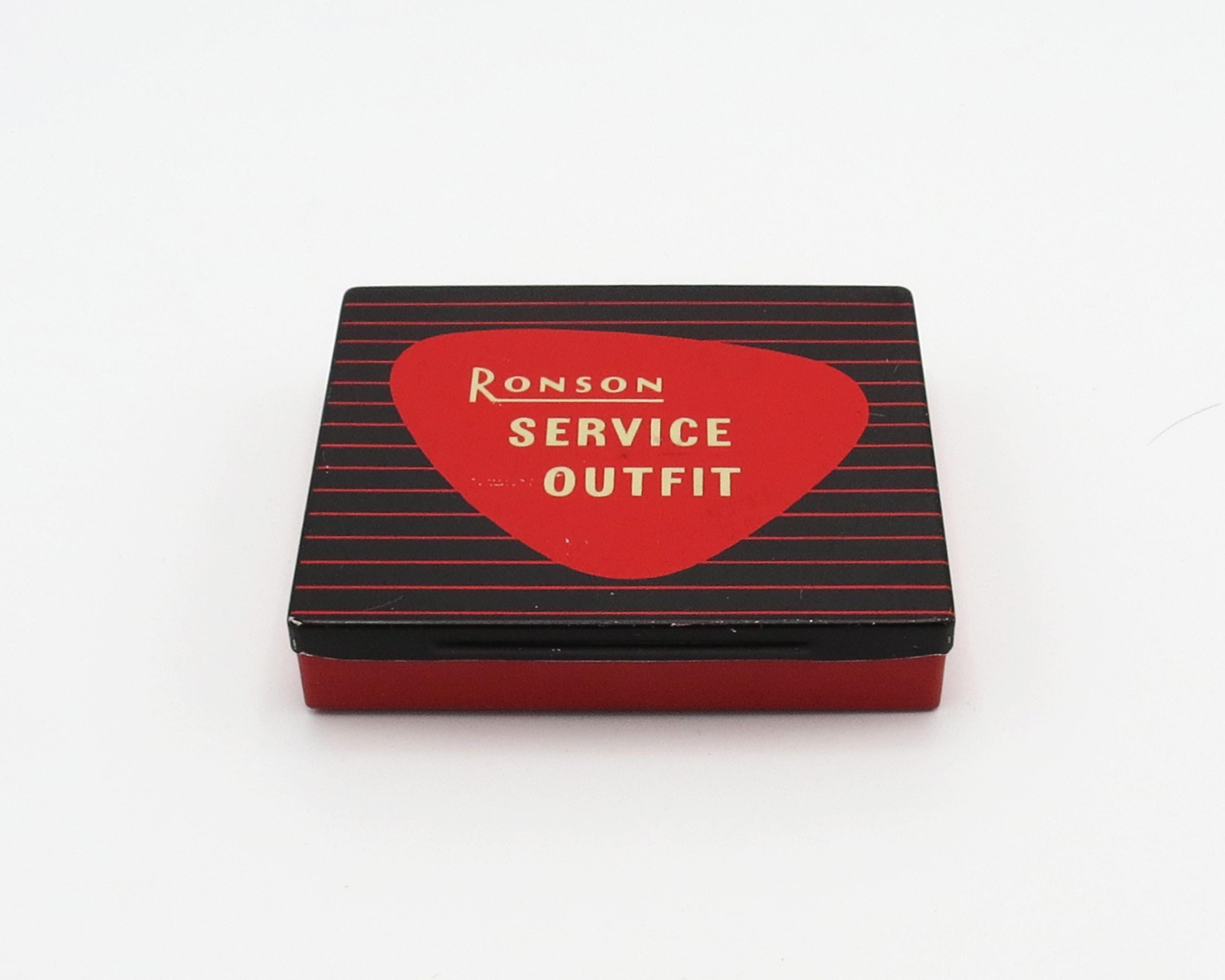1960年代ヴィンテージ ロンソン シガレットライター サービス用缶 