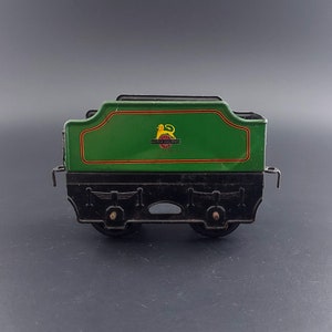 Vintage Hornby ‘O Gauge’ Tinplate Model Railway No.30 British Railways (B.R.) Locomotive Tender  1950s
