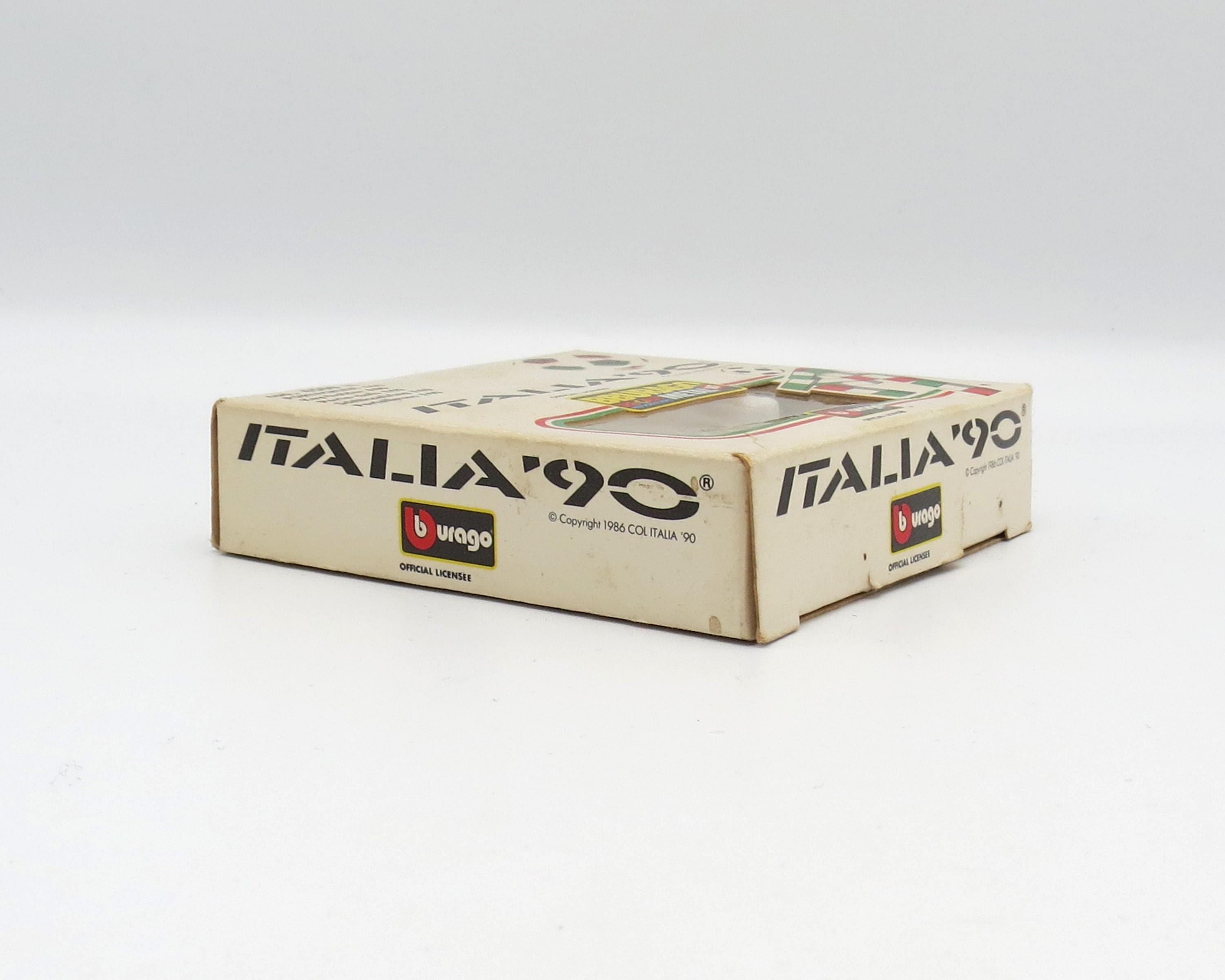 Vintage Burago Ferrari F40 Italia '90 FIFA World Cup Keyring/key