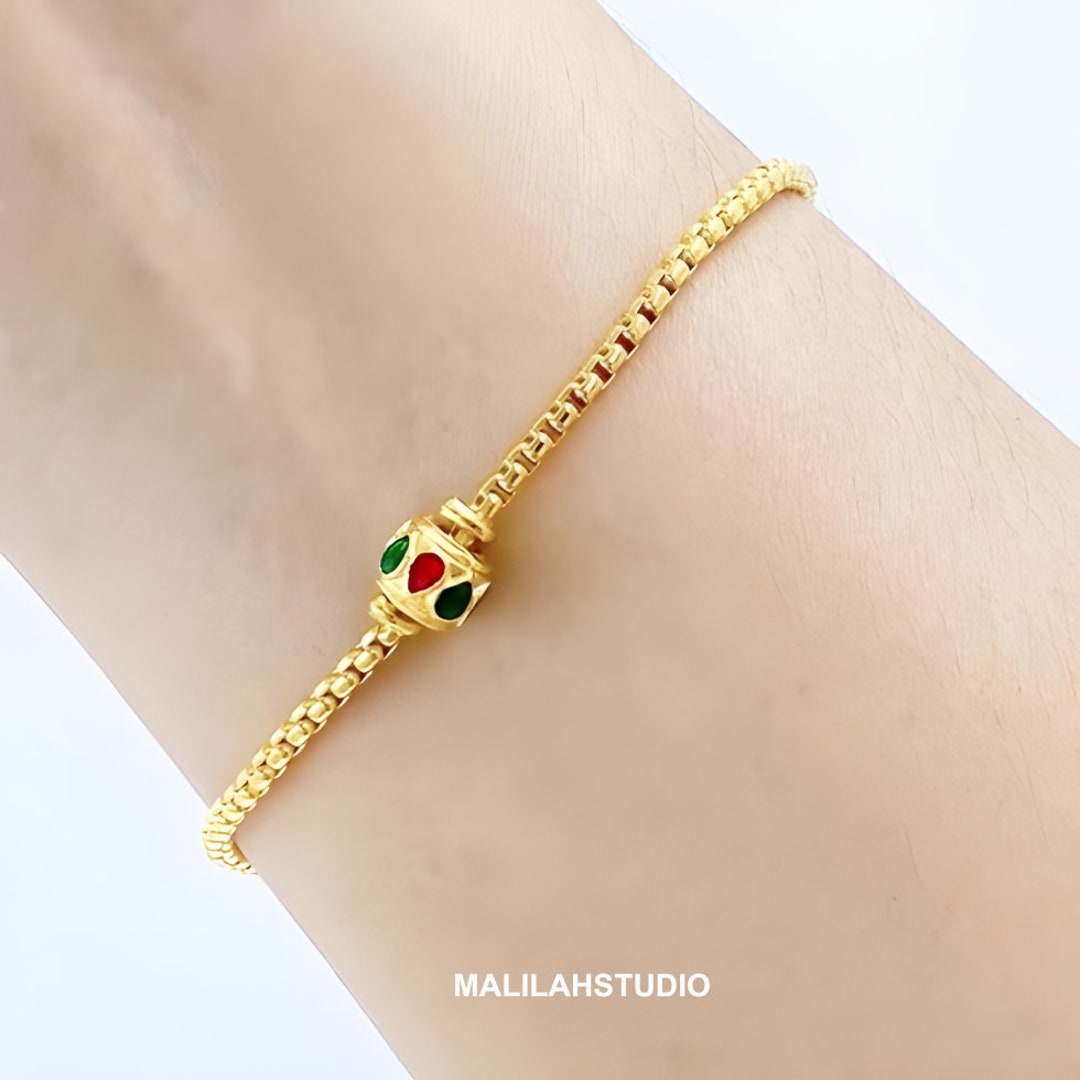Cairn Gold Plated Chain Bracelet