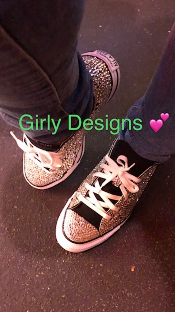 bedazzled chuck taylors
