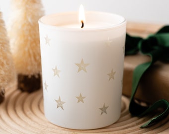 Advent Candle; Christmas Candle - Advent Calendar - Hand poured Soy Wax Candle