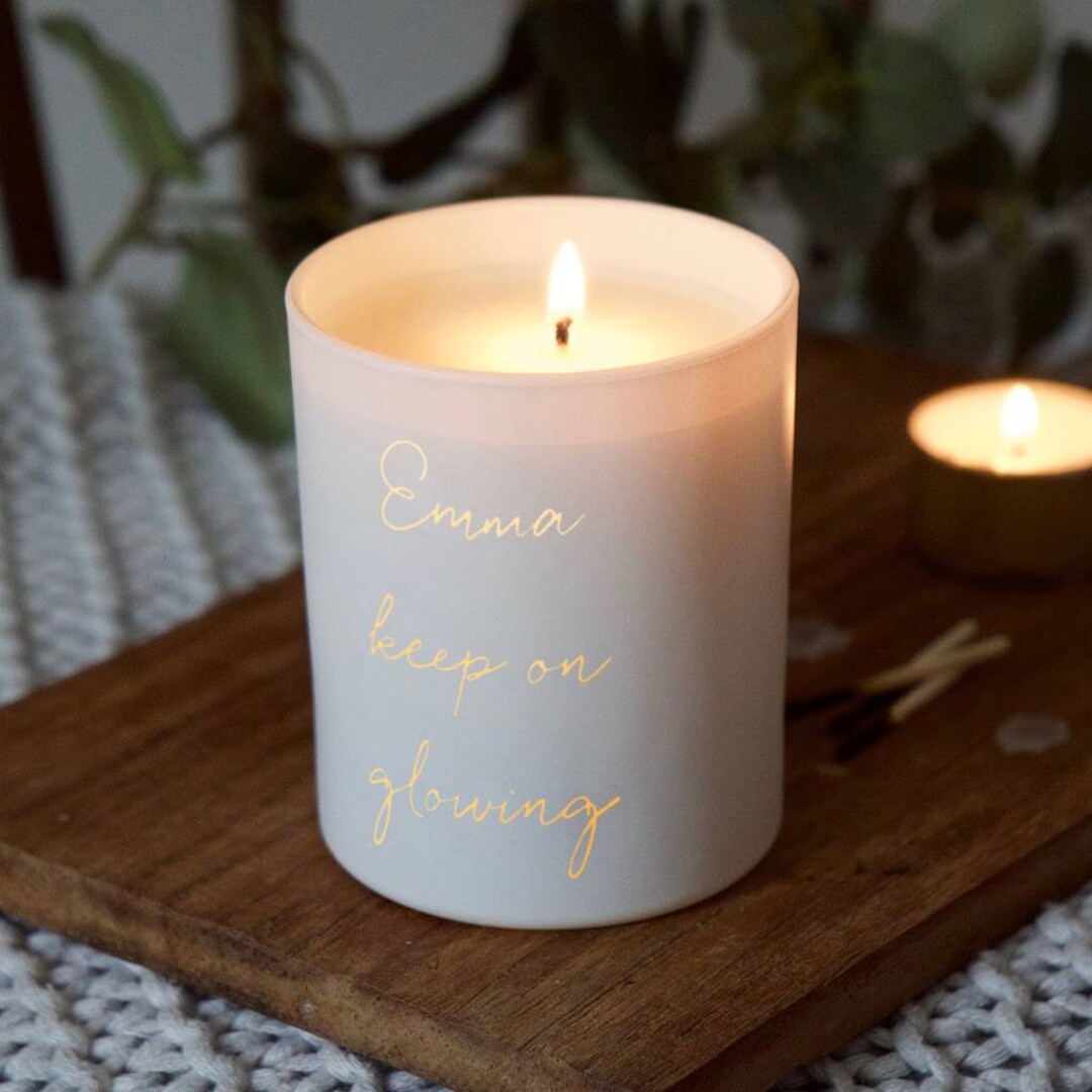 Bespoke Candle Service Wedding Favours Personalised Candles Etsy