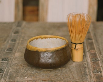 Keramische Chawan-theekom voor Japanse matcha-theeceremonie 280 ml