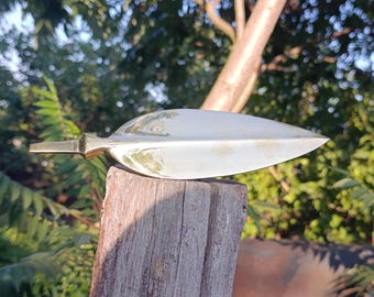 Ancient Egyptian spearhead. Bronze replica