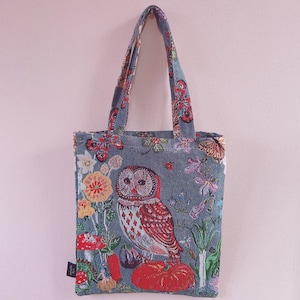 Sale! Japan limited Nathalie Lete Owl tote bag