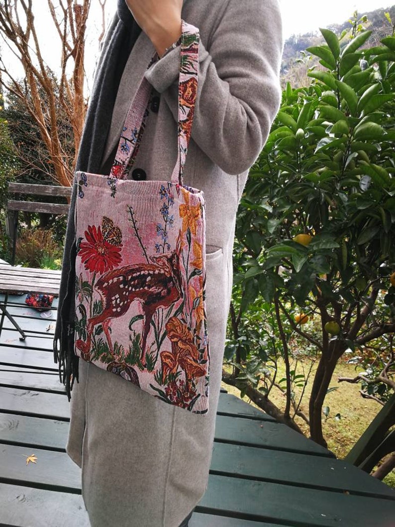 Sale Nathalie Lete Japan Limited Bambi Tote Bag | Etsy