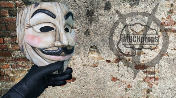 Guy Fawkes Mask - Etsy