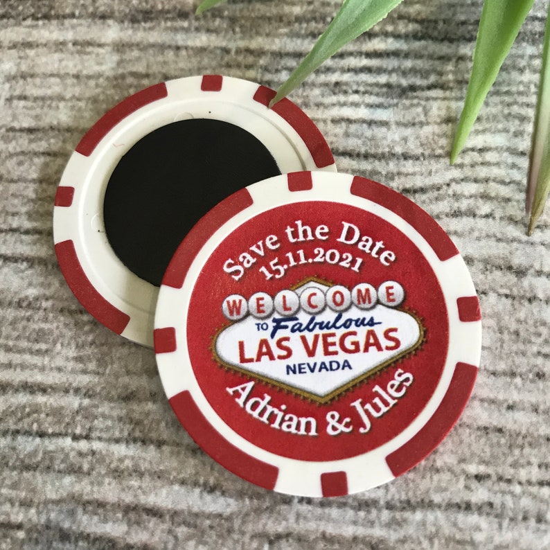 20 X Personalised Poker Chips Customised Casino Chips Made Etsy UK