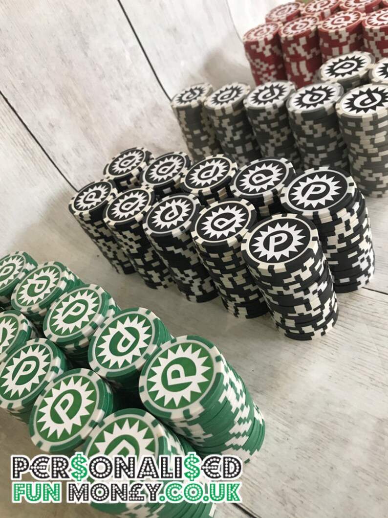 Personalised Poker Set UK Poker Player Gift 500 poker Etsy