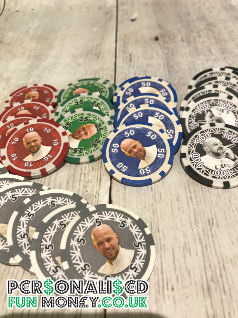 Personalised Poker Set UK Poker Player Gift 500 poker Etsy