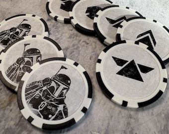 SW Legion Order Tokens Set of 24 NEW - Made in UK