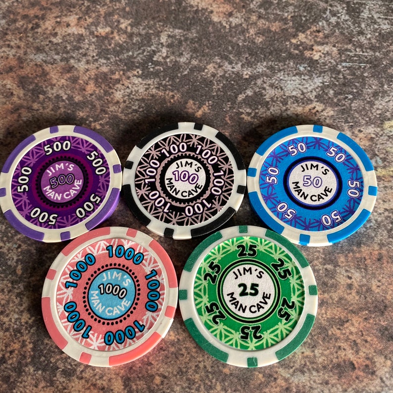 Personalised Poker Set UK Poker Player Gift 500 Poker Etsy UK