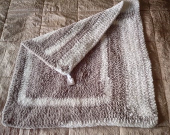 Luxury fur chenille blanket pet blanket crochet cat plaid