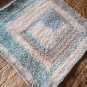 Luxury fur chenille blanket pet blanket crochet cat plaid zdjęcie 2