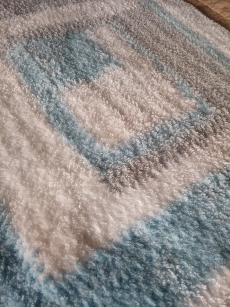 Luxury fur chenille blanket pet blanket crochet cat plaid zdjęcie 5