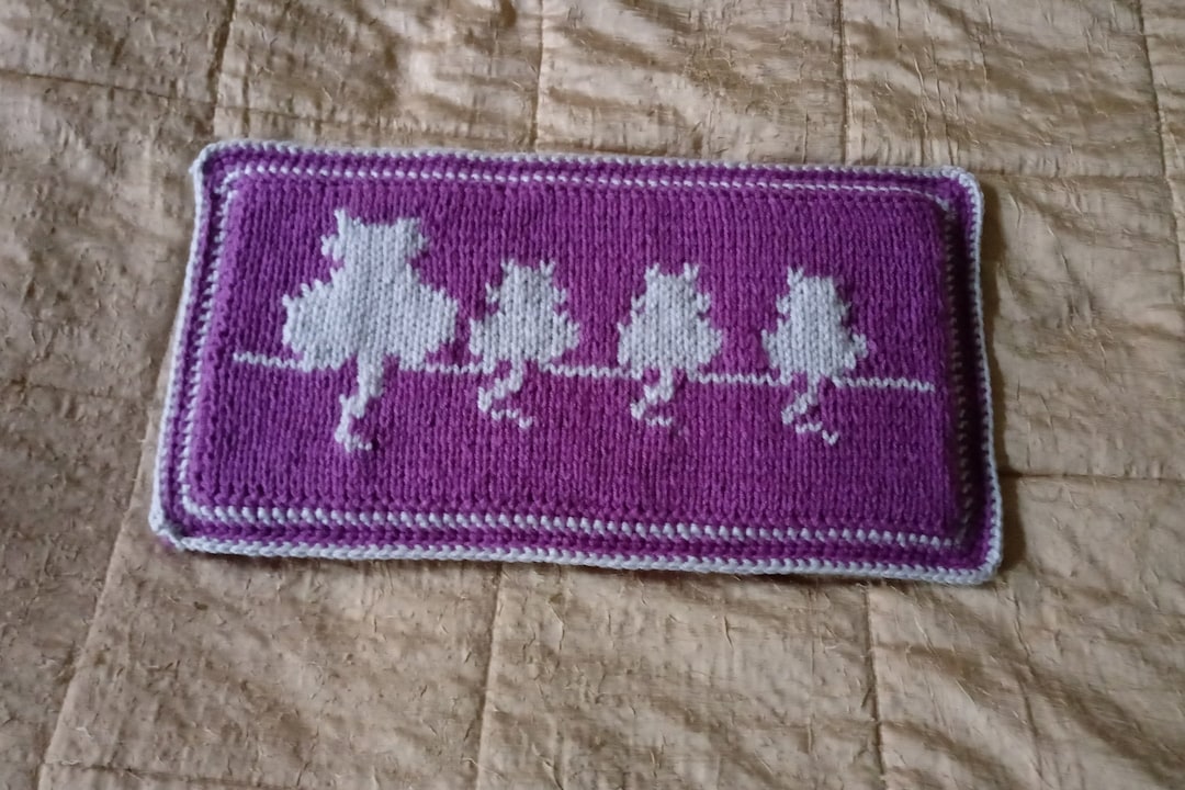 Cat Family Carrier Pillow Knitted Cat Pad Knitt Pillow Cat Bed Etsy