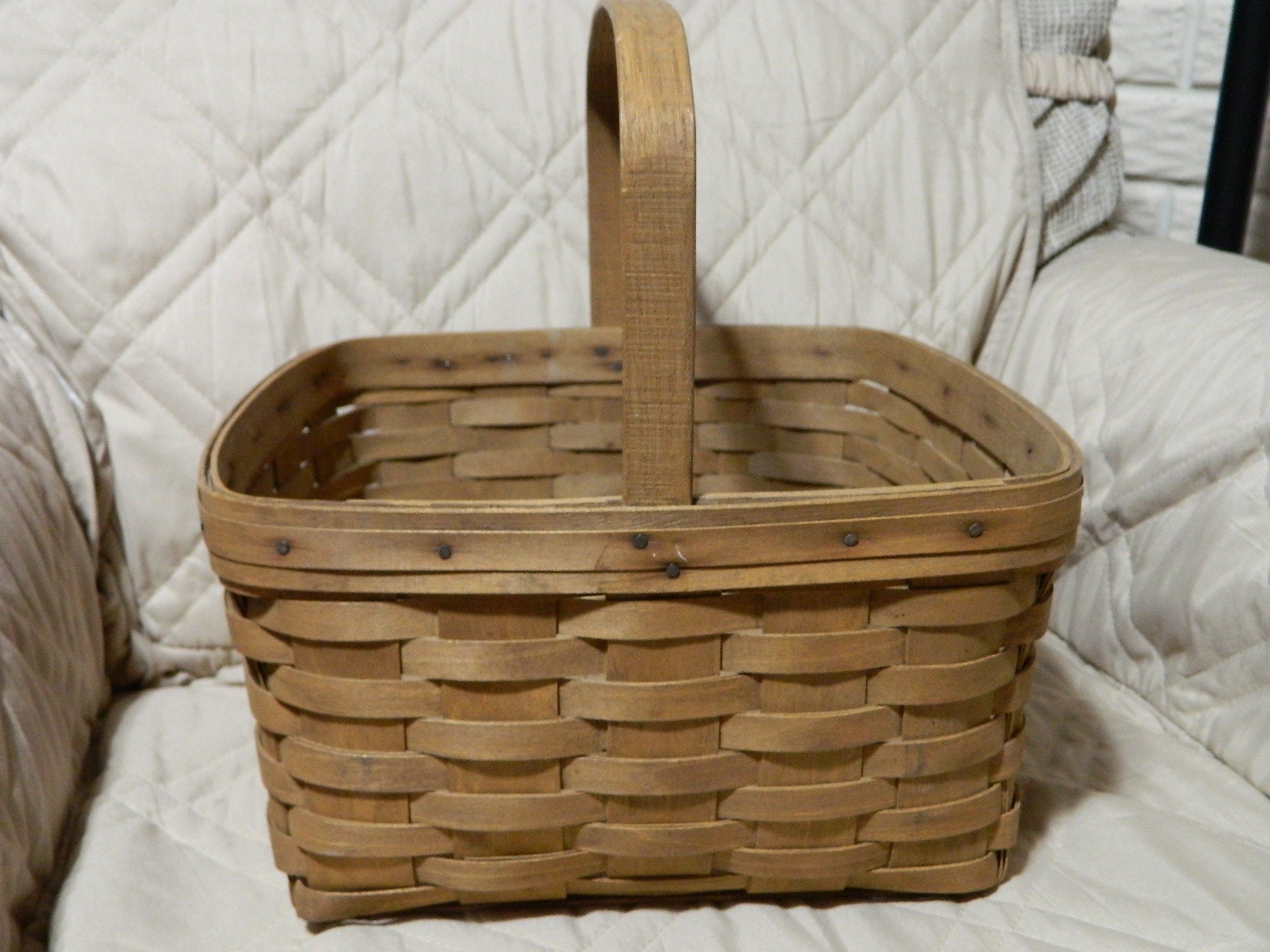 Longaberger Pie Basket 1984 Etsy