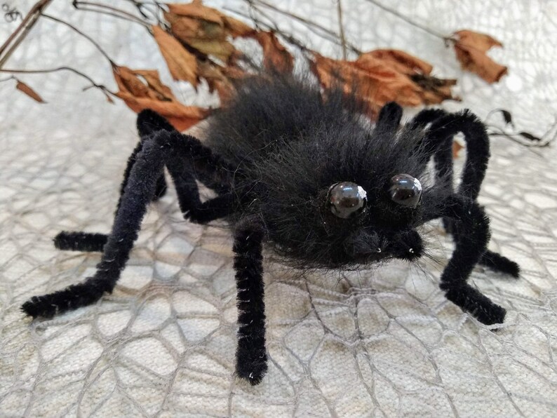 Spider Toy Halloween Gifts Halloween Decorations Gifts Halloween Spider Halloween Spider Handmade Spider