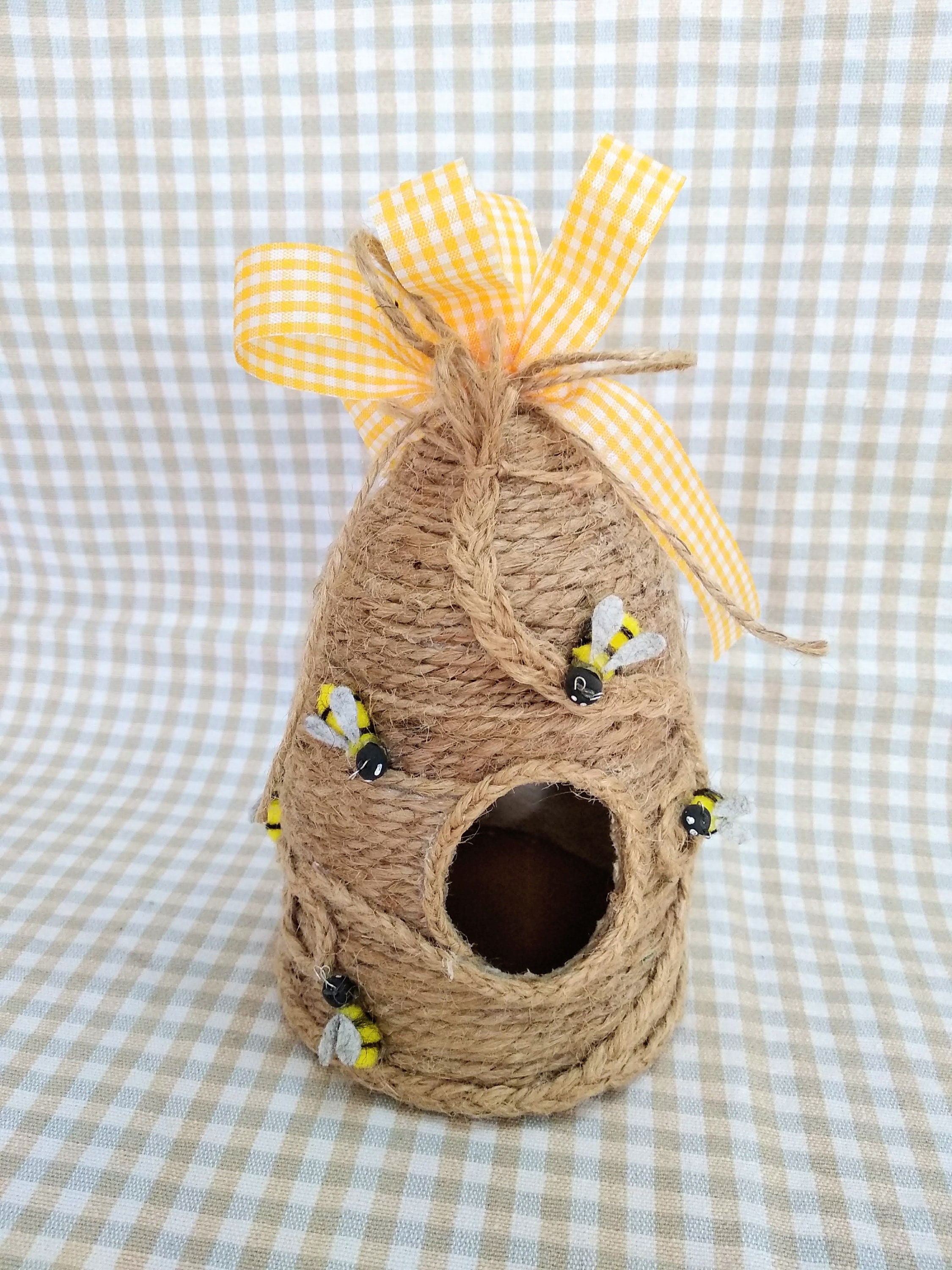 YceLon Bee Happy Set - Handgehäkelte Biene & Sonnenblume