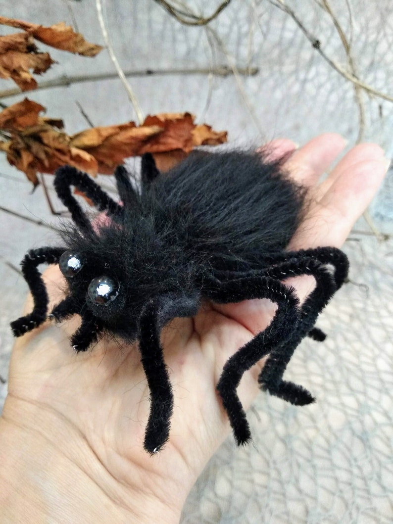 Spider Toy Halloween Gifts Halloween Decorations Gifts Halloween Spider Halloween Spider Handmade Spider