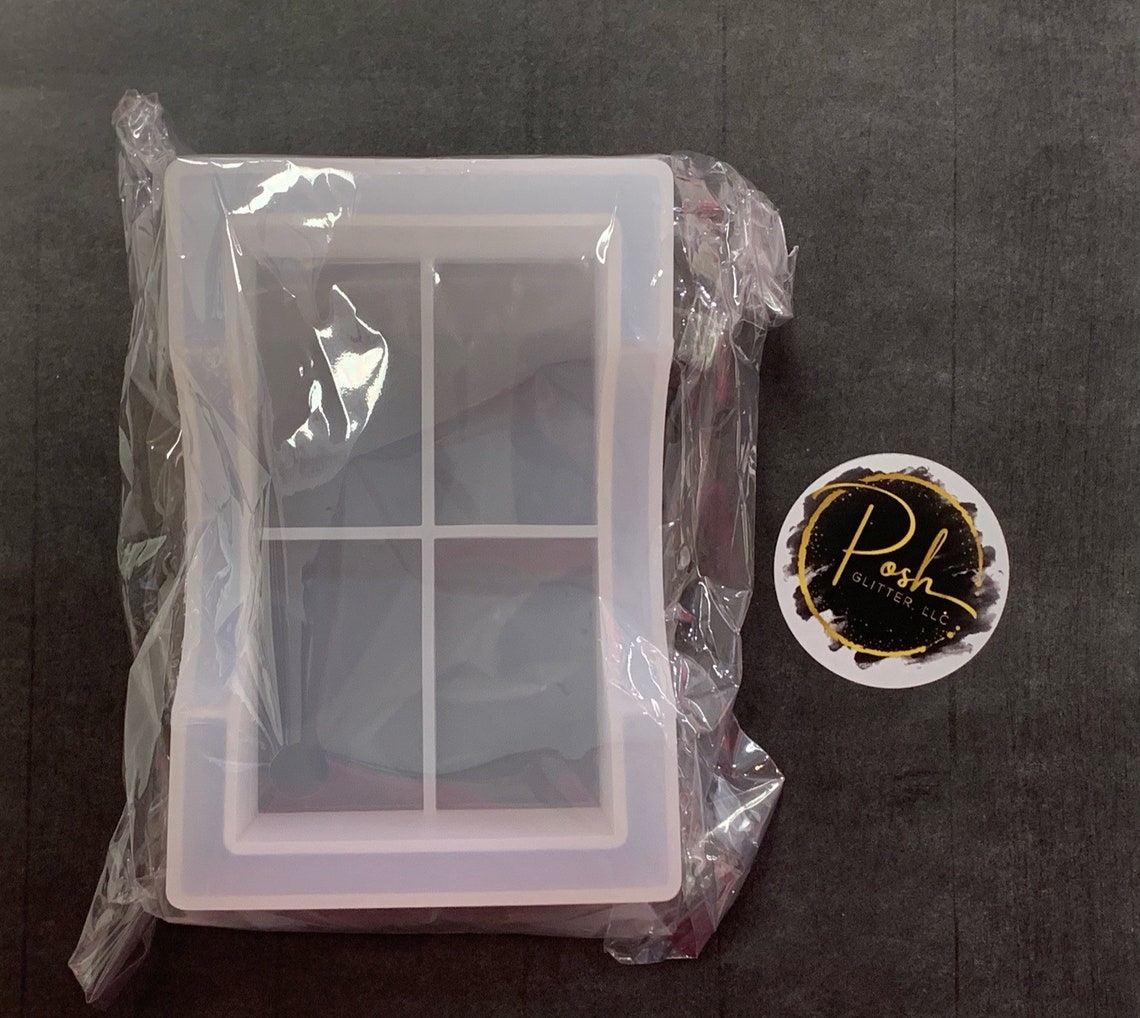 COASTER Mold Set Coaster Holder Mold 3pc Silicone Mold Etsy