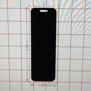 Bookmark Rounded Corner SVG, DIGITAL DOWNLOAD-Not a Physical Product, Laser Cut File, Bookmark Template